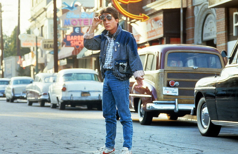 Back To The Future, Marty McFly , Michael J. Fox, HD wallpaper