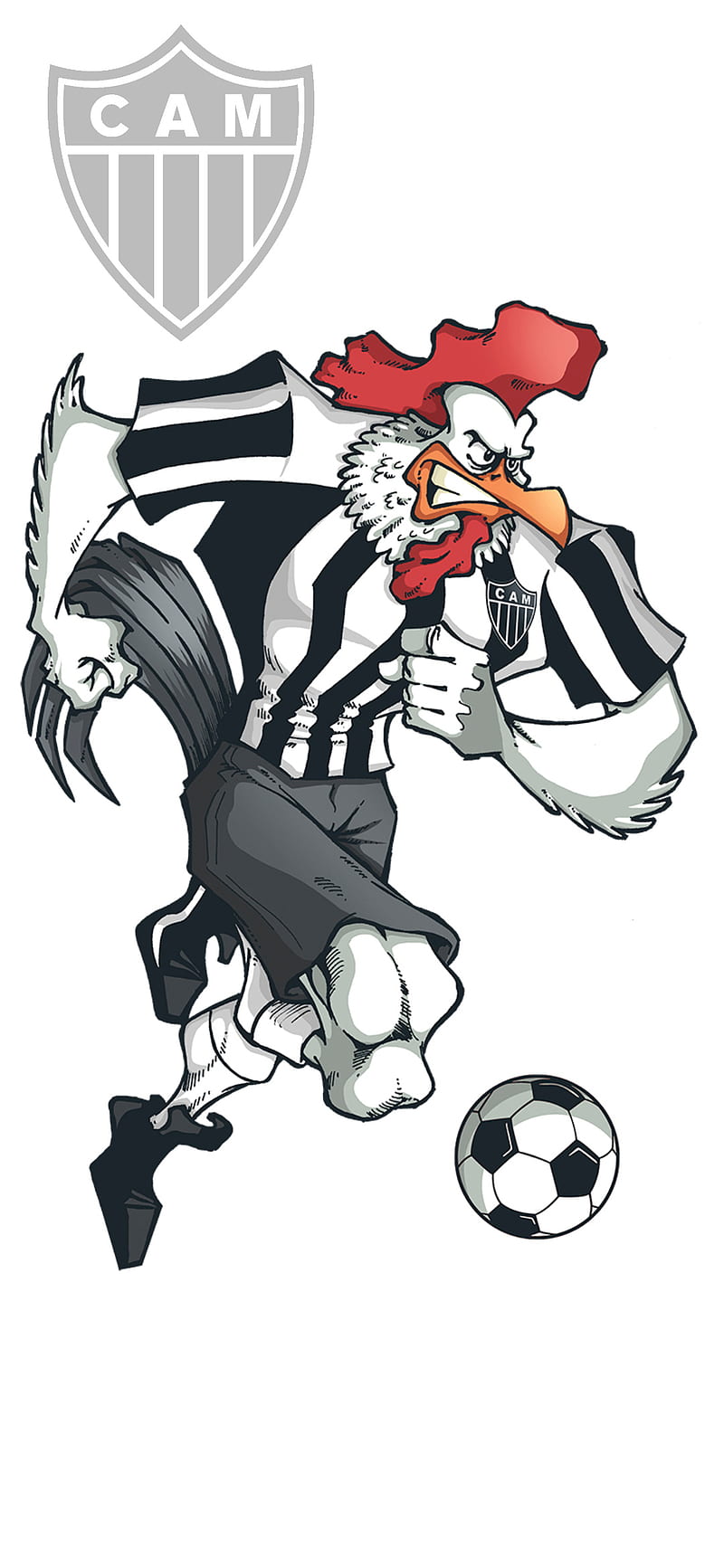 Atletico Mineiro Atletico Bh Brazil Futebol Galo Mascote Mineiro Hd Mobile Wallpaper Peakpx