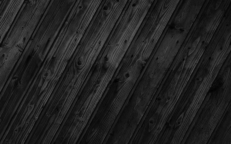 wooden diagonal texture, macro, black wooden background, wooden backgrounds, wood textures, black backgrounds, diagonal wooden pattern, HD wallpaper