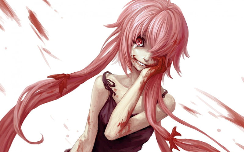 yuno gasai angry