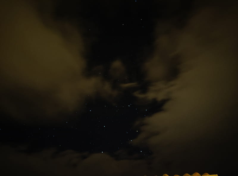 Estrellas, noche, cielo, HD wallpaper