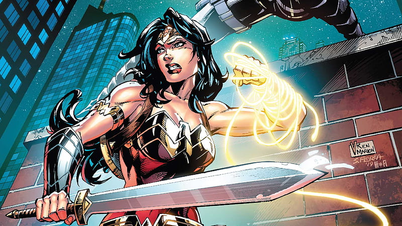 Comics Wonder Woman Lasso Of Truth Hd Wallpaper Peakpx