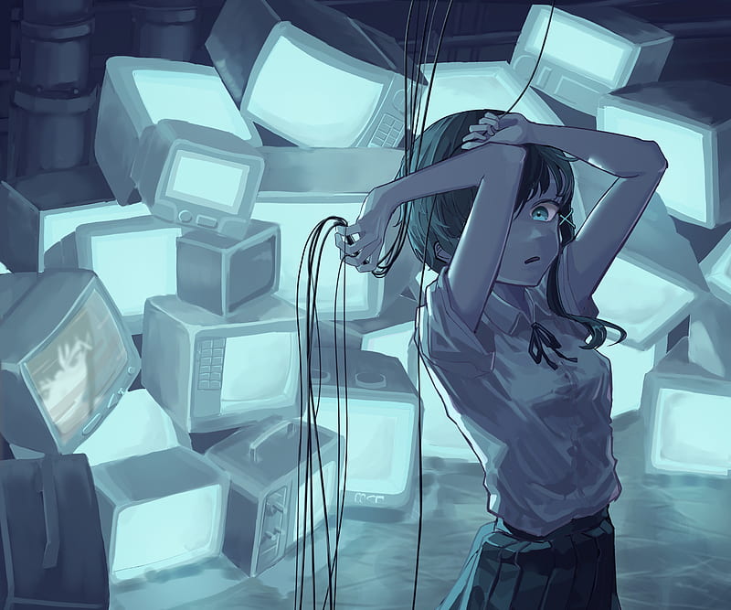 Anime, Serial Experiments Lain, HD wallpaper