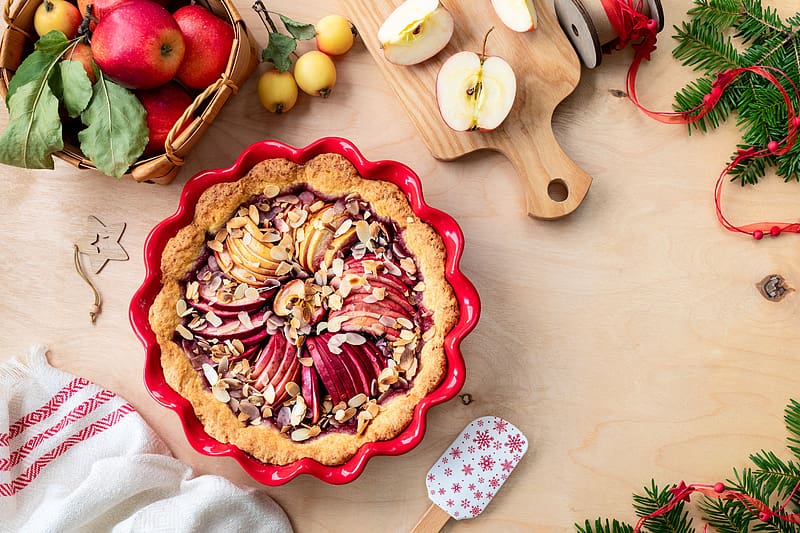Apple Pie, dessert, pie, apple, food, HD wallpaper