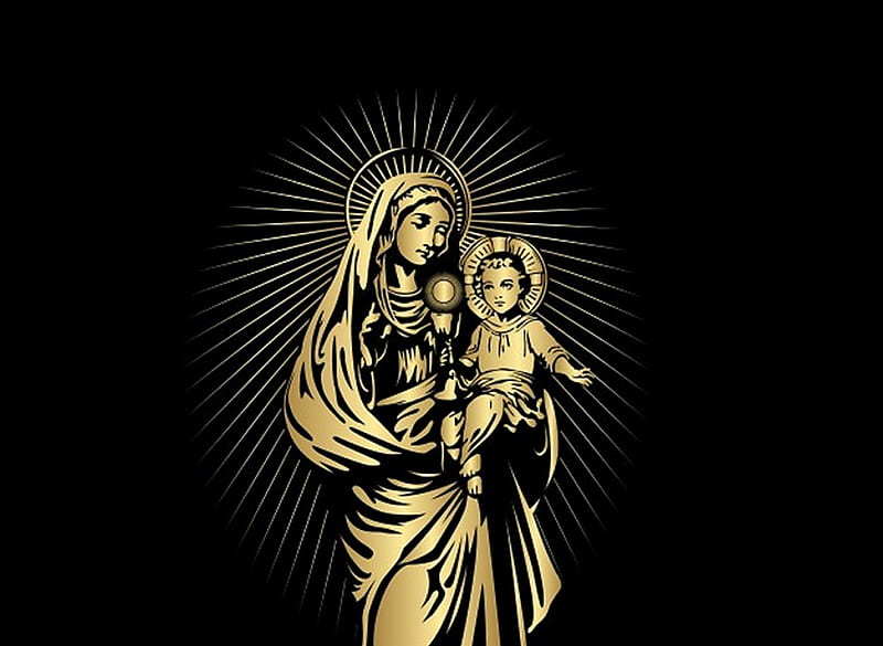 Mother Mary, virgin, christ, jesus, mary, HD wallpaper | Peakpx