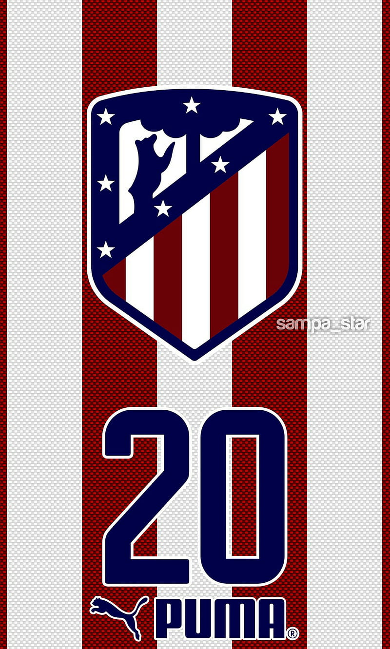 Atletico de Madrid, time, futebol, espanha, HD phone wallpaper