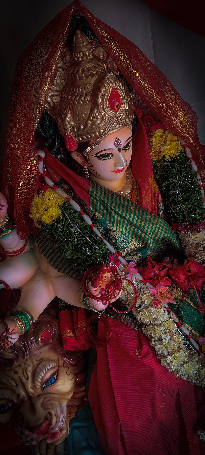 Durga matha, goddess durga, HD phone wallpaper | Peakpx