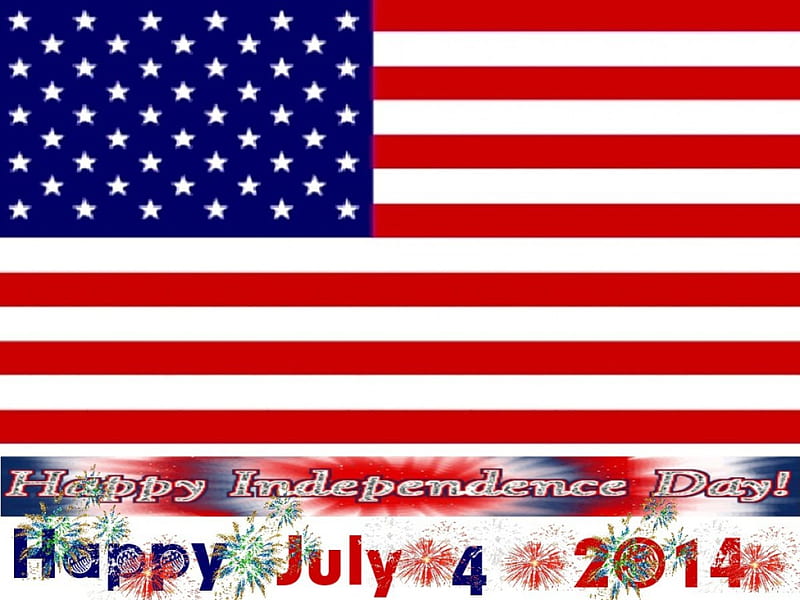 Happy July 4 2014 to our American members, 2014, july, American, happy, friends, HD wallpaper