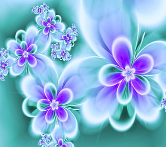 Abstract Flower, HD phone wallpaper | Peakpx