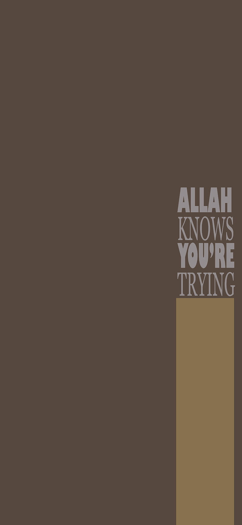 AlAllah Knows, allah, allah knows, islam, islamic, minimal, minimalist, muslim, HD phone wallpaper