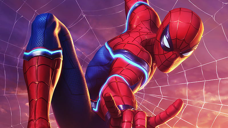 Spider Man, Video Game, Marvel Contest Of Champions, HD wallpaper