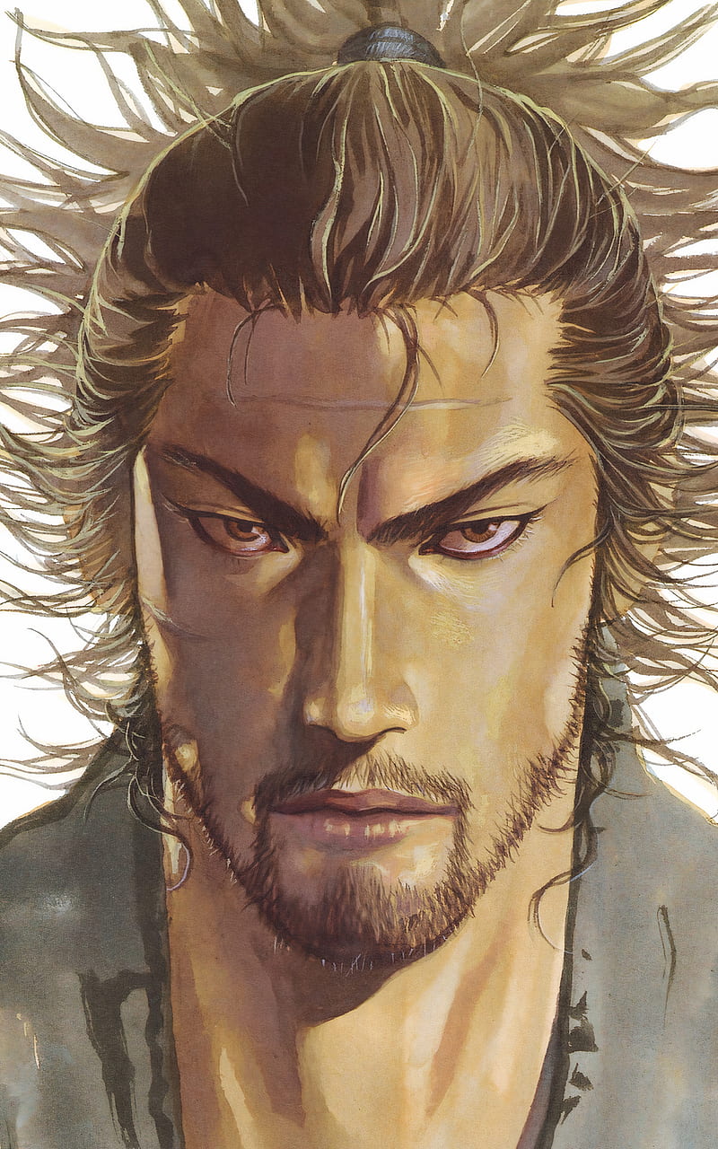 Miyamoto Musashi, manga, slam dunk, takehiko inoue, vagabond, HD phone wallpaper