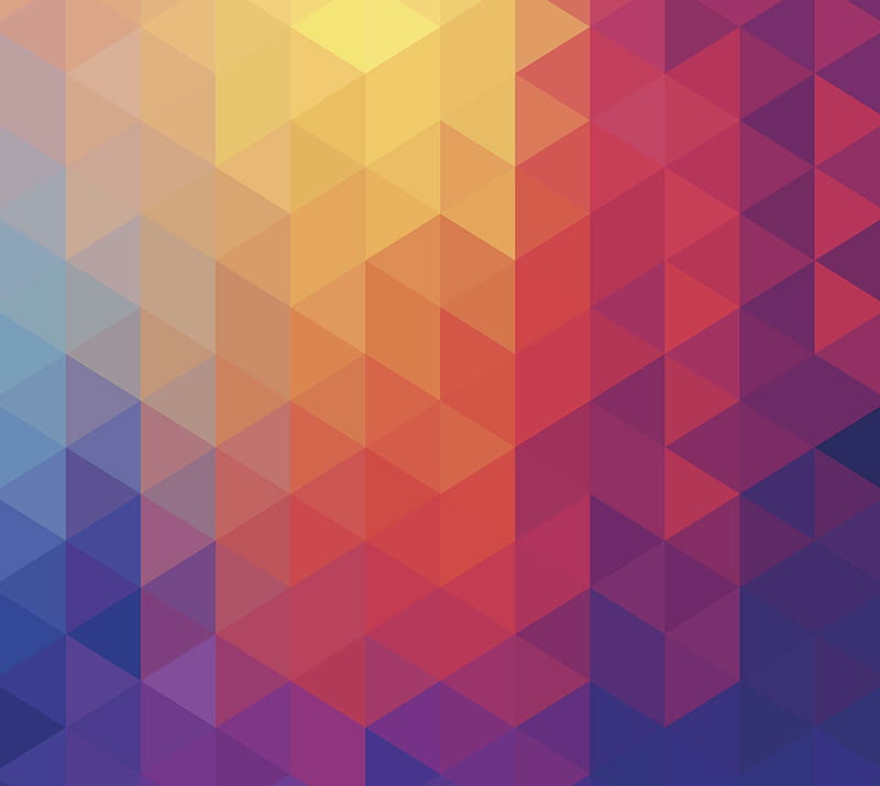 Tri Flat colours v2, abstract, colors, flat, HD wallpaper