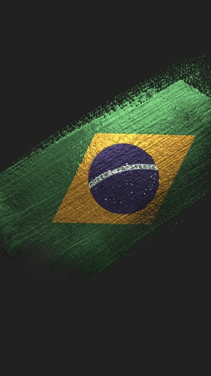 Brazil, brazil, brasil flag, flag, latin, latina, nation, texture, HD phone wallpaper