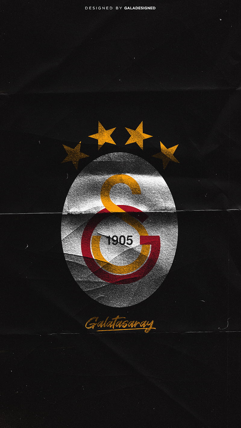 Galatasaray, aslan, cimbom, football, gs, logo, logos, red, sport, yellow, HD phone wallpaper