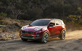 Kia Sportage SX, offroad, 2019 cars, crossovers, 2019 Kia Sportage, korean cars, Kia, HD wallpaper