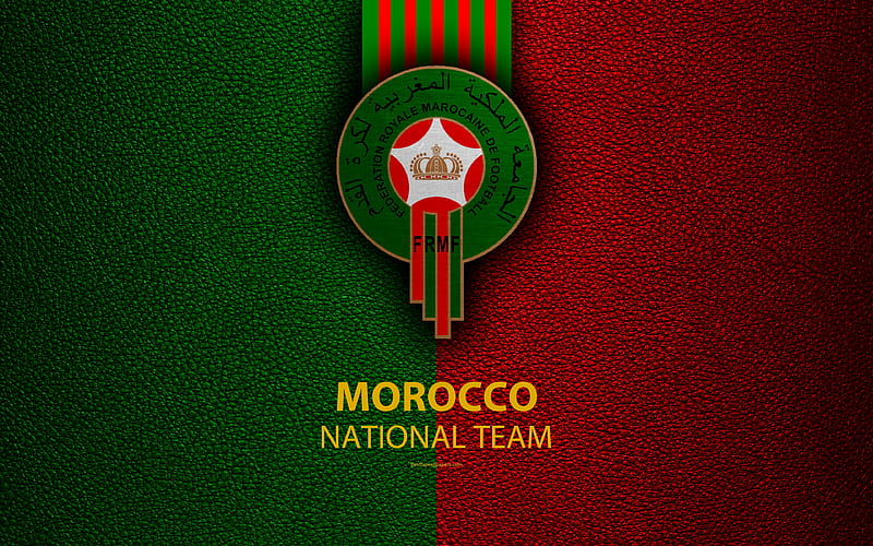 Morocco National Football Team, sport, logo, african, fifa, football, africa, soccer, emblem, morocco, team, HD wallpaper