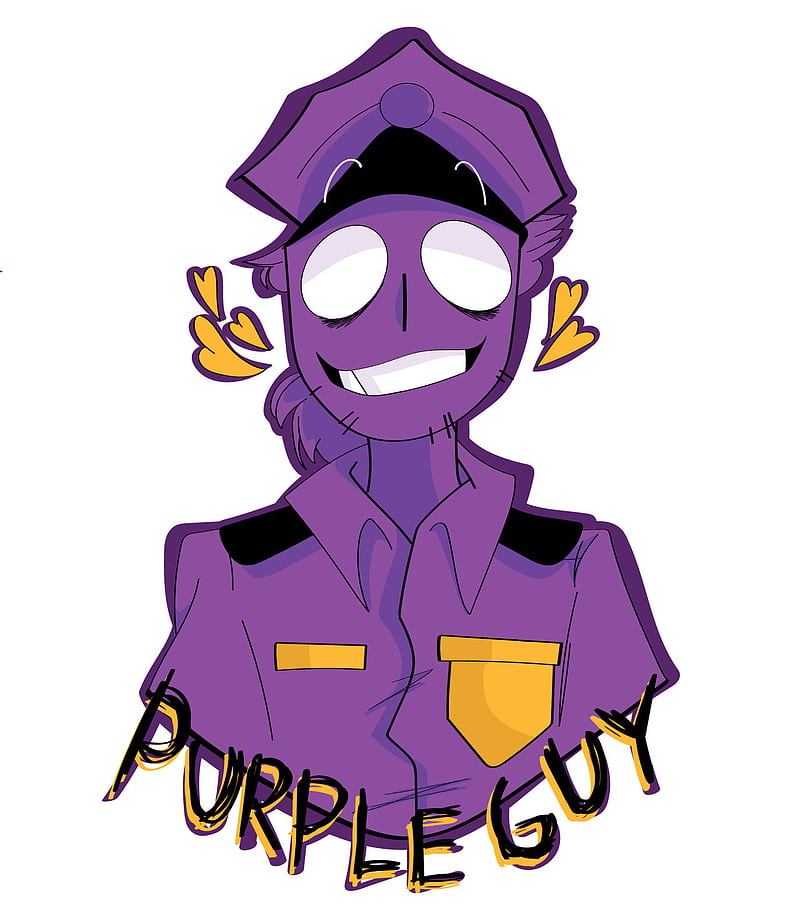 Download FNAF Purple Guy Anime Fanart Wallpaper