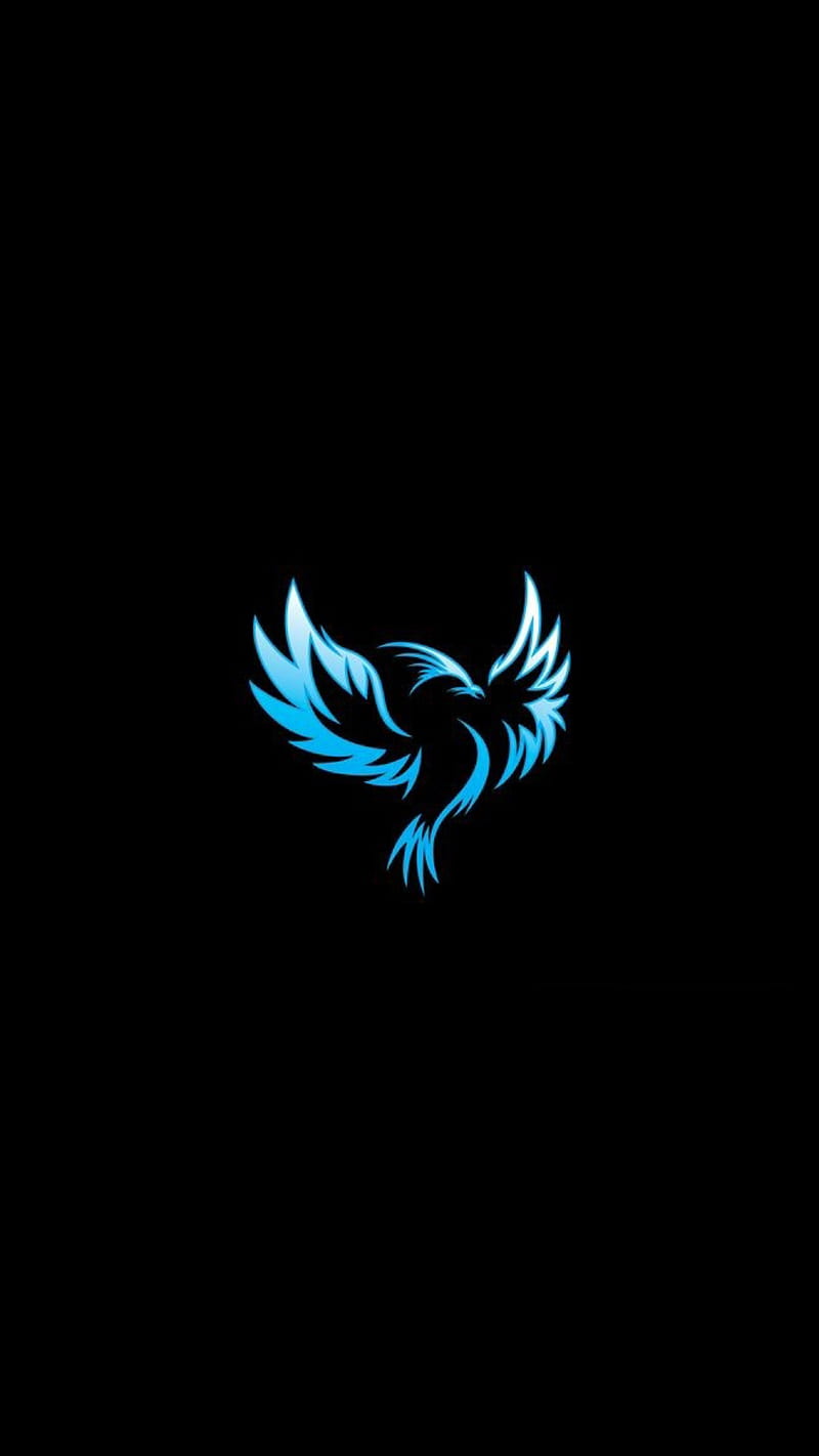 Blue Bird, android, bird, black, blue, cool, phenix, sign, signs, HD phone  wallpaper | Peakpx