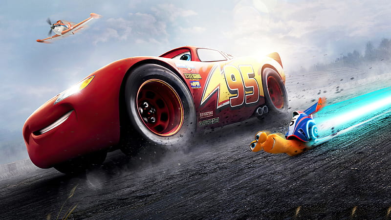 Lightning Mcqueen And Turbo , cars-3, movies, HD wallpaper