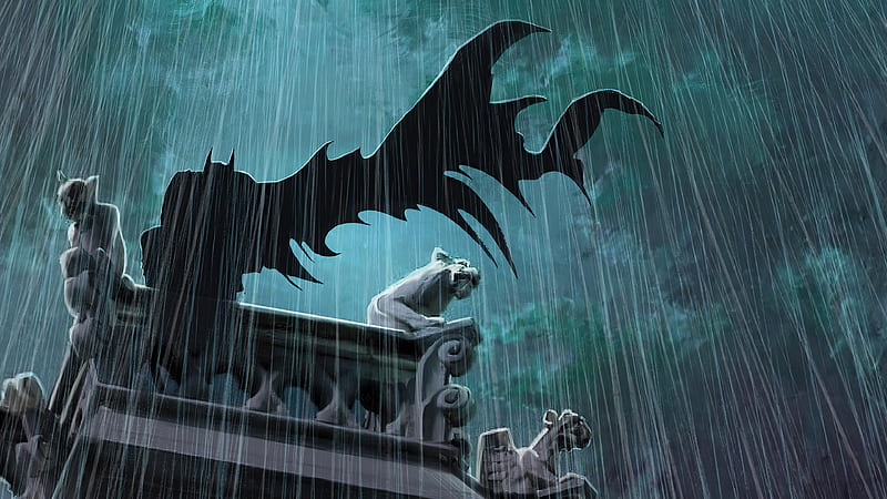 Batman Knight Cape Flying , batman, superheroes, artwork, HD wallpaper