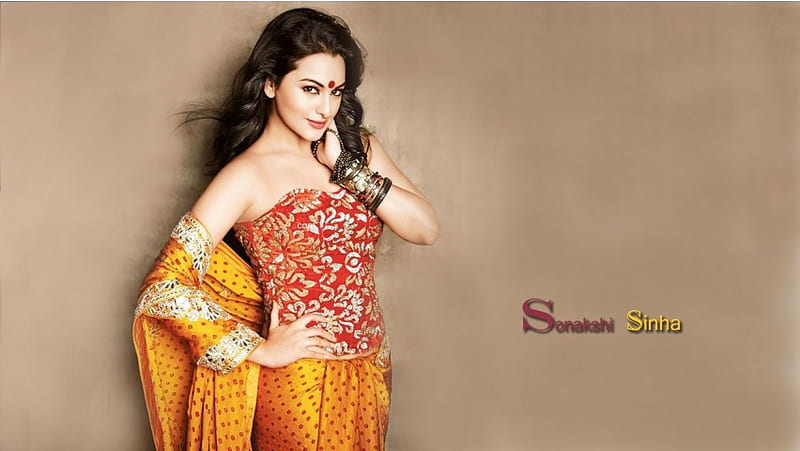Sonakshi Sinha In Saree, HD wallpaper | Peakpx