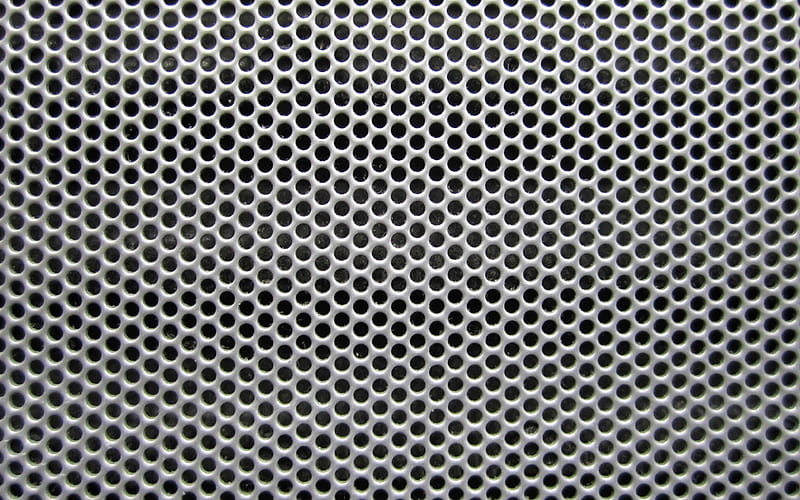 metal dotted texture, gray metal background, gray metal grid, metal textures, metal backgrounds, metal grid, HD wallpaper