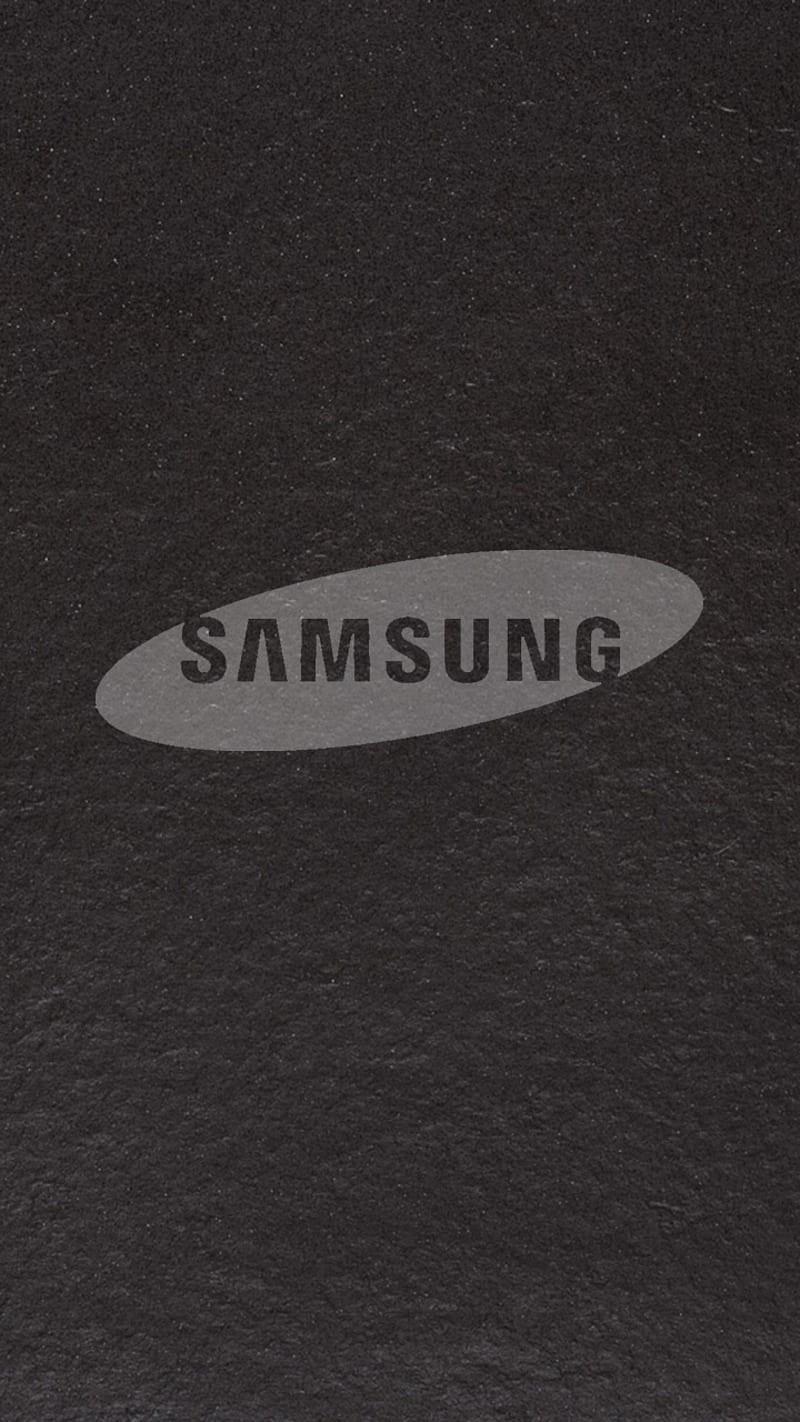 Samsung LOGO, black, black rock, brand logo, rock, HD phone wallpaper ...