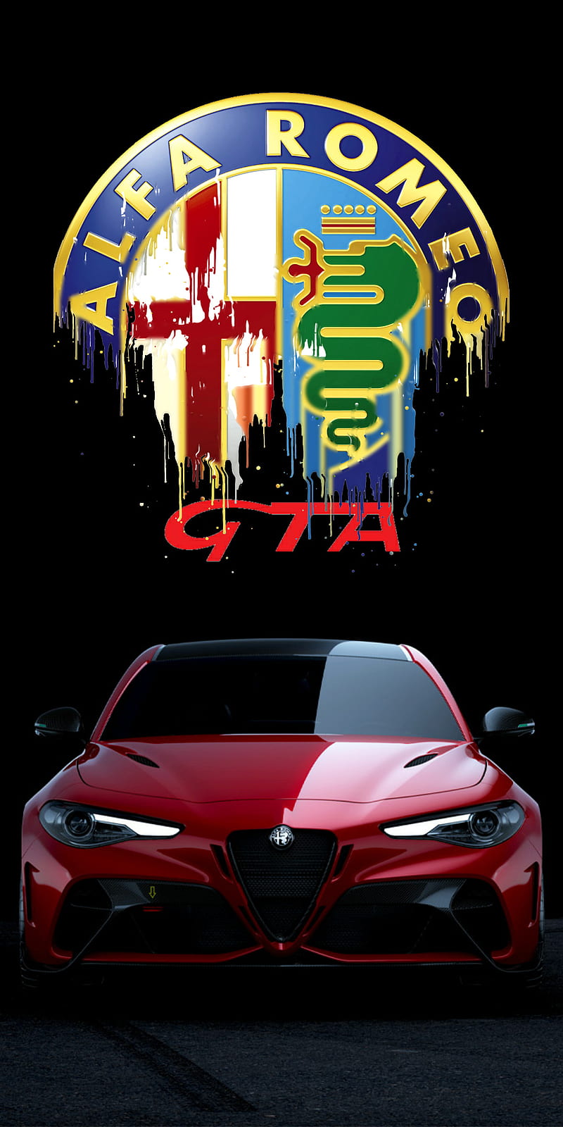 Alfa Romeo Wallpaper Logo | Alfa romeo, Alfa romeo logo, Logo wallpaper hd