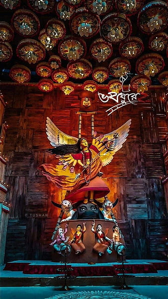 66 Pally Durga Puja Pandal Photos, Kalighat, Kolkata- Pictures & Images  Gallery - Justdial