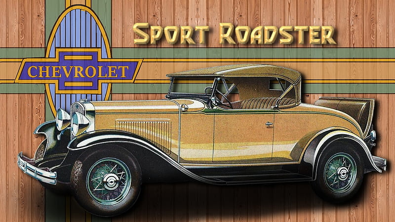 1931 Chevrolet Sport Roadster, Chevrolet Antique Cars, Chevrolet Cars, 1931 Chevrolet, Chevrolet Background, HD wallpaper