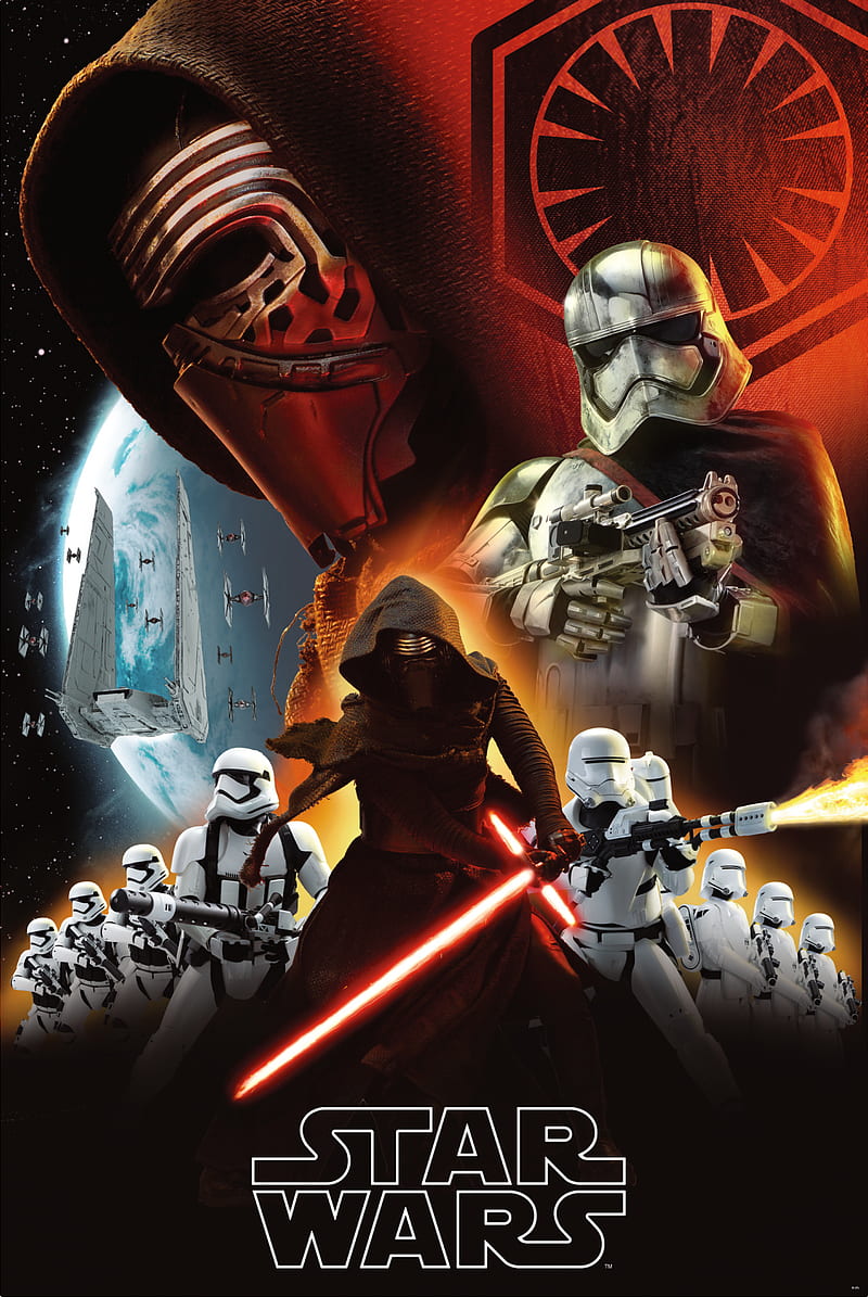 The Force Awakens, game, laser, lightsaber, nintendo, pc, ps4, rebel, storm trooper, HD phone wallpaper