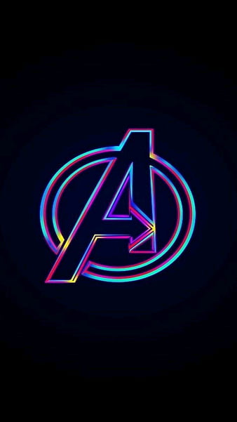 Avengers, logo, HD phone wallpaper