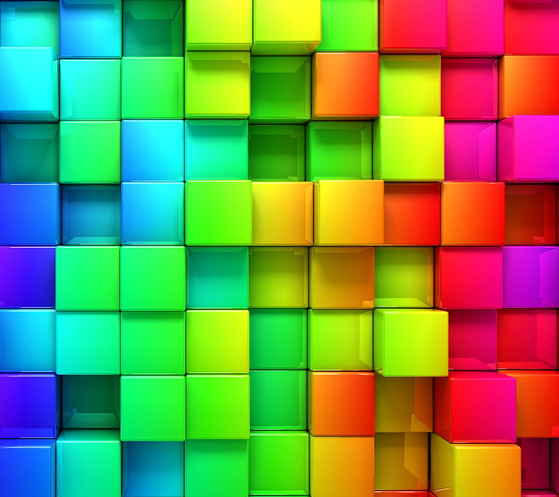 Colour, big, blue, bright, colourful, cool, green, multi, red, u, HD wallpaper