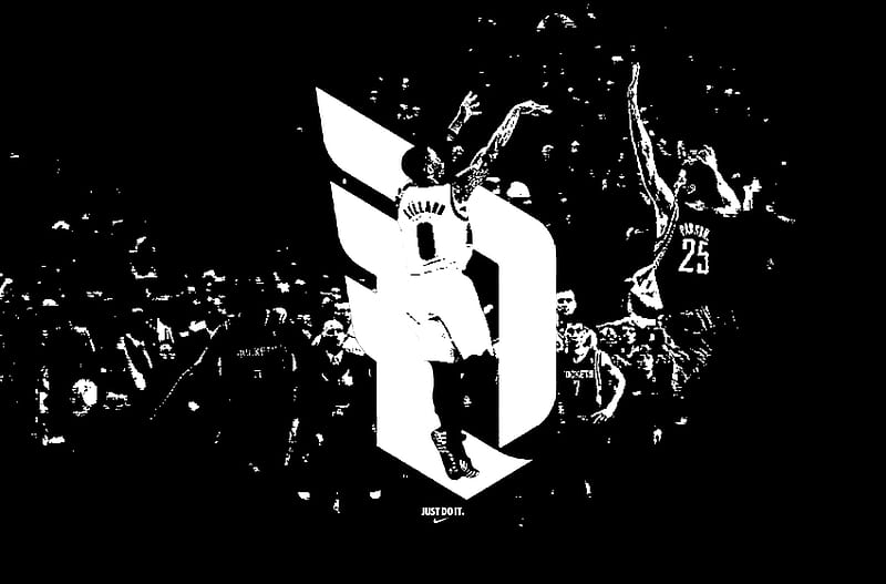 Damian Lillard, basket, basketball, baller, rap, music, nba, nike, respect, HD wallpaper