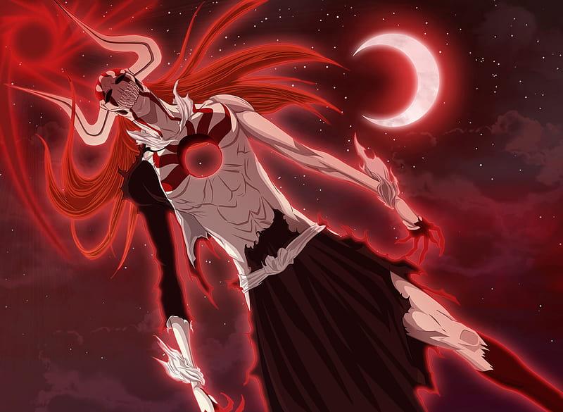 Vasto Lorde Ichigo, bleach, transformation, male, vasto lorde, ichigo,  horns, HD wallpaper