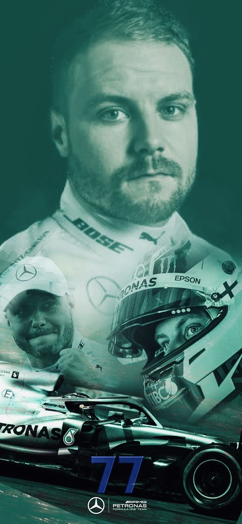 Valtteri Bottas, bottas, f1, formula 1, valtteri, vb77, HD phone wallpaper