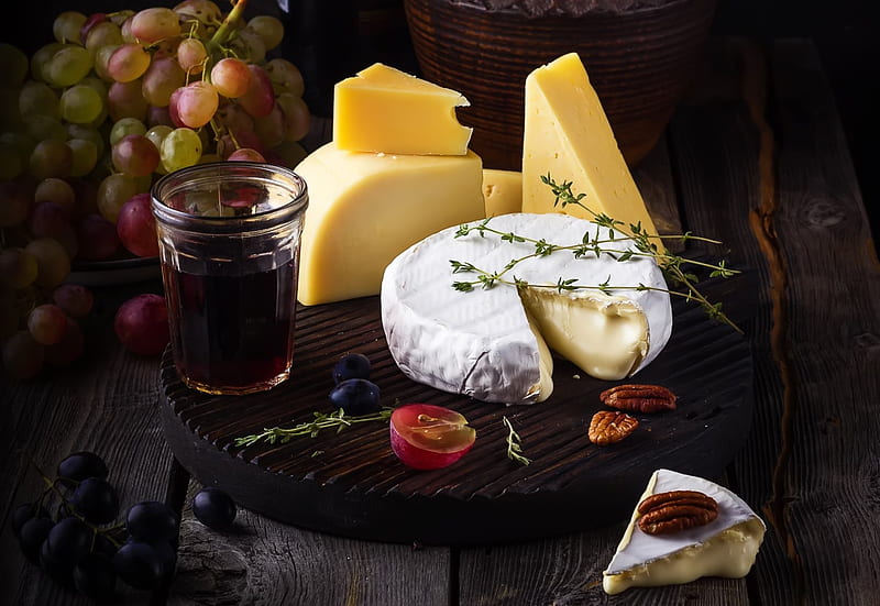 Cheese, food, sugar, cream, HD wallpaper