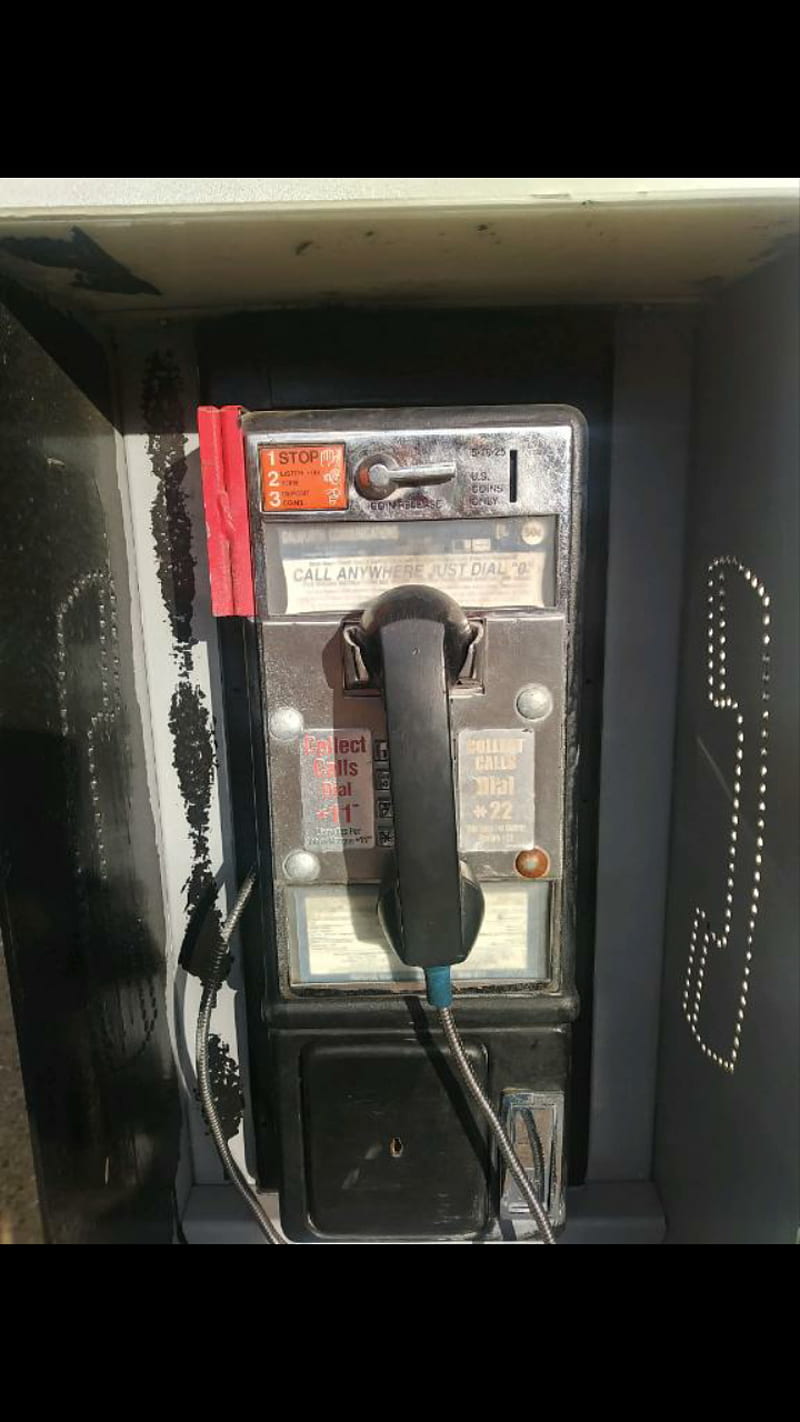 Old school, payphone, phone, retro, HD phone wallpaper