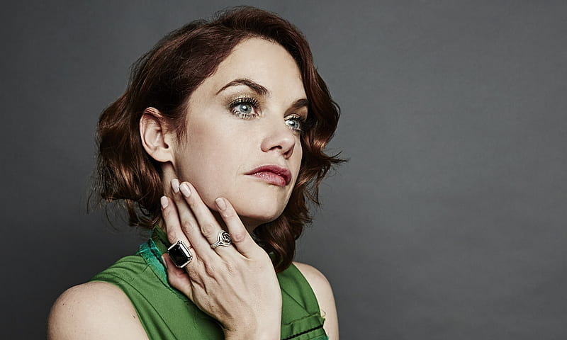 Ring, Redhead, Face, Blue Eyes, Celebrity, Actress, Ruth Wilson, HD wallpaper