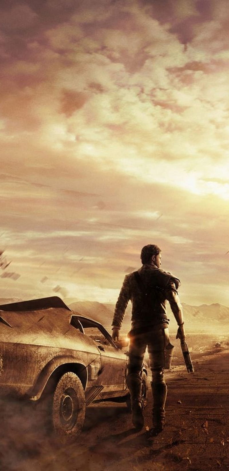 The real Mad Max, deserts, interceptor, mel gibson, movie, road, warrior, HD phone wallpaper