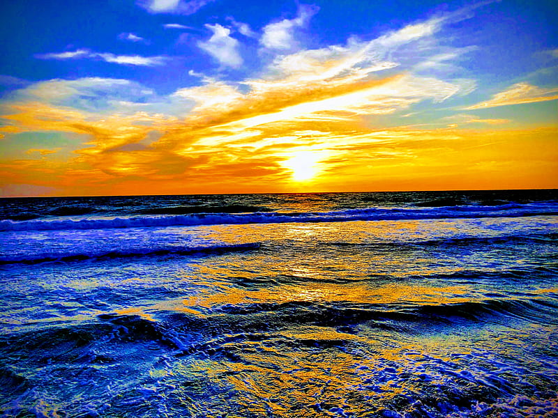 Captiva FL, beach, ocean, sunset, HD wallpaper | Peakpx