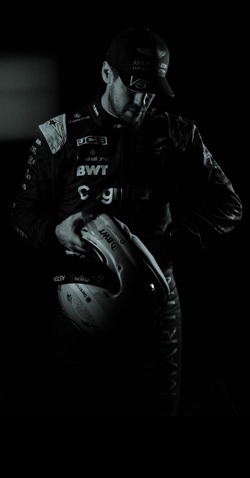 Sebastian Vettel, AstonMartin, HD phone wallpaper