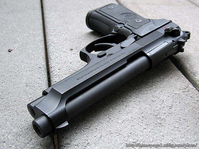 Beretta 92FS, handgun, pistol, gun, weapon, 92fs, HD wallpaper