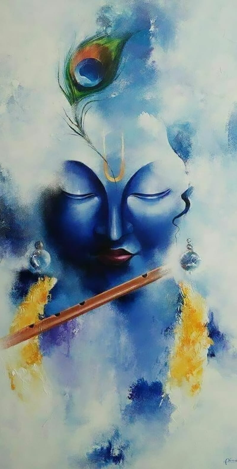 Kanha ji, faith, flute, god, krishnaji, life, love, mor pankh ...