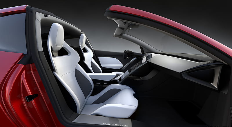 2020 Tesla Roadster - Interior, Seats , car, HD wallpaper