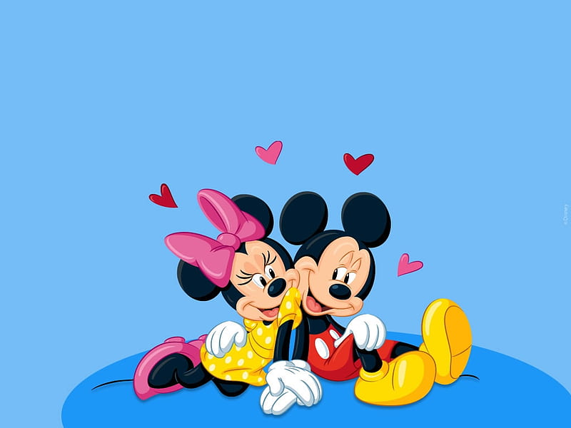 Mickey And Minnie Mouse Wallpaper 07989 - Baltana