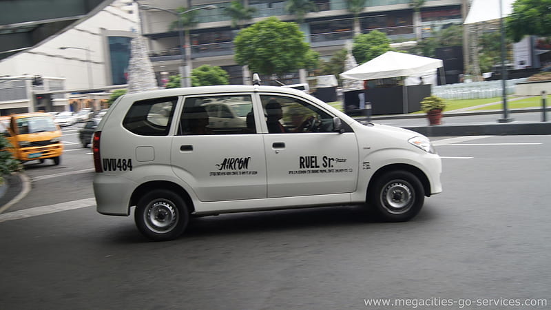 white cab, cab, white, philippines, taxi, HD wallpaper