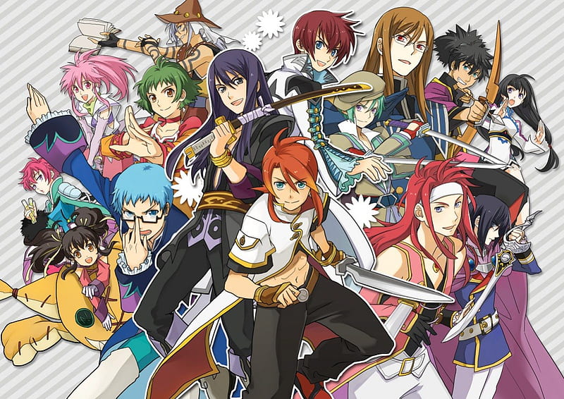 Tales of Series, video game, game, group, blade, anime, handsome, hot, anime  girl, HD wallpaper | Peakpx