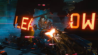 Cyberpunk 2077 V Motorcycle Dragon 4K Wallpaper #3.2281